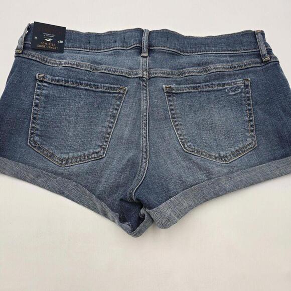Hollister Advanced Stretch 11 Low Rise New Short Short W30 Fitted 2-in (76-5) - Picture 2 of 10